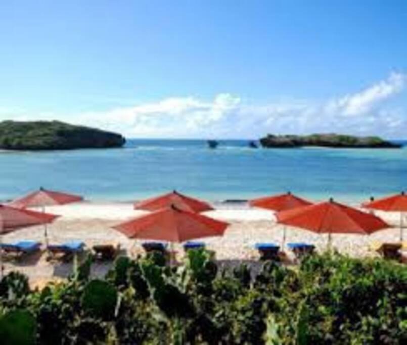 White Villa - Paparemo Beach 瓦塔穆 外观 照片